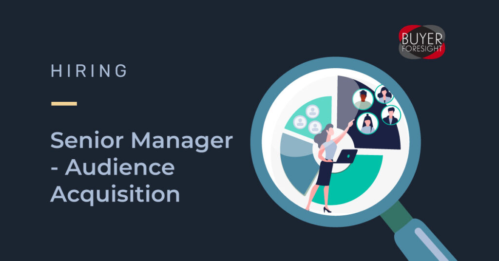 Senior Manager - Audience Acquisition