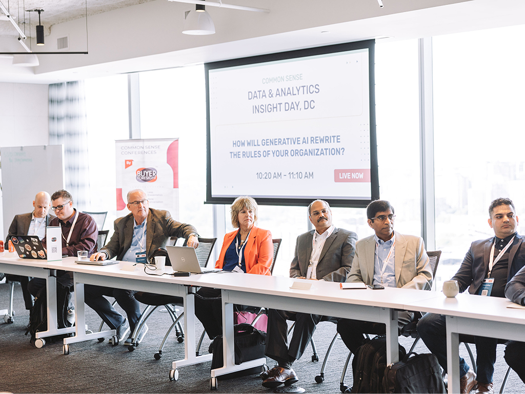 BuyerForesight/Common Sense Conferences Data & Analytics Insight Day DC 2023 Report