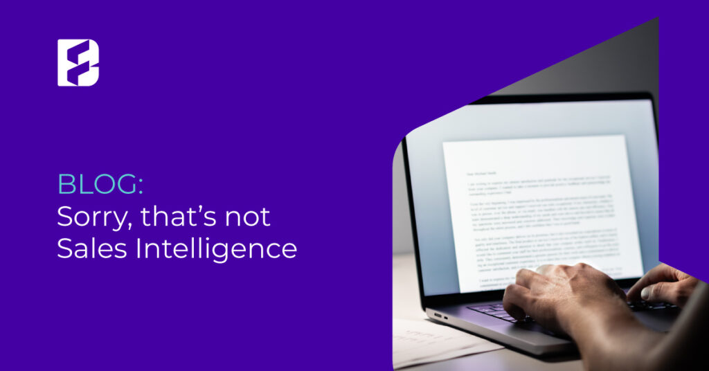 Sorry, that’s not sales intelligence 8 Featured Image Blog 01