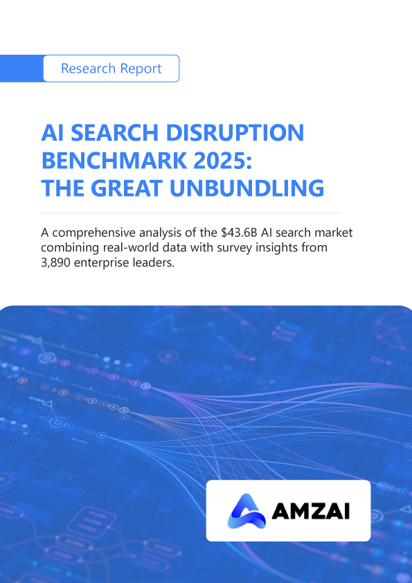 AI Search Disruption Benchmark 2025