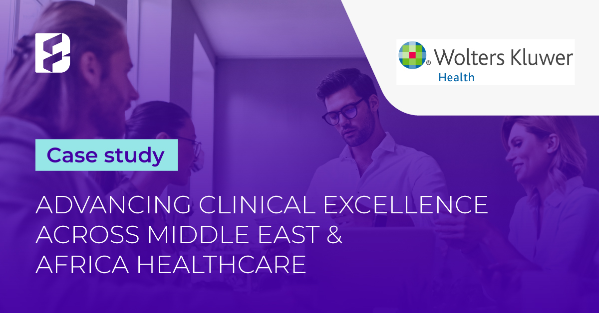Case study - Wolters Kluwer (ME) - Advancing clinical excellence