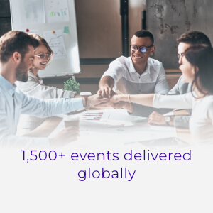 1500 plus events delivered globally 1,500 plus events delivered globally